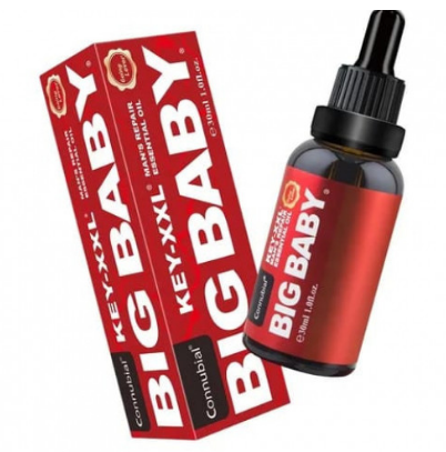 ACEITE PARA AGRANDAR EL PENE 30ML BIG BABY