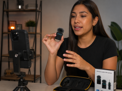 MICROFONO INALAMBRICO WIRELESS F-11 3 EN 1