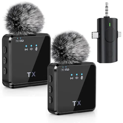 MICROFONO INALAMBRICO WIRELESS F-11 3 EN 1