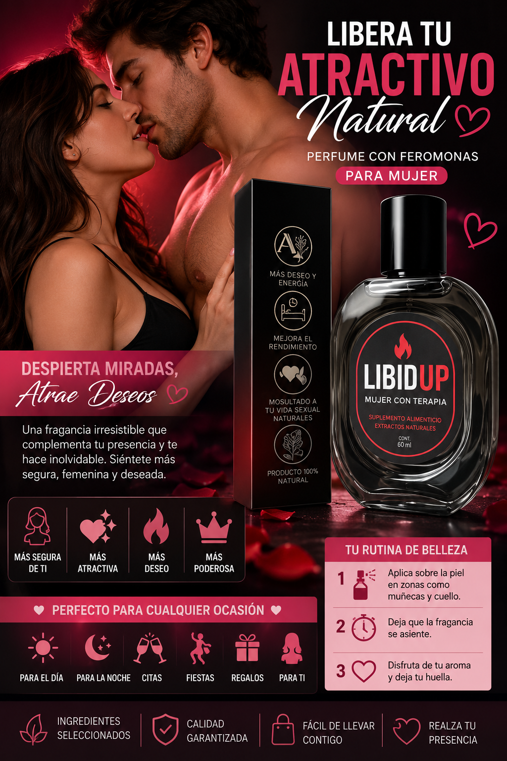 PERFUME CON FEROMONAS LIBIDUP (MUJER)