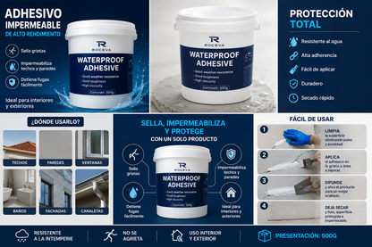 IMPERMEABILIZANTE SELLADOR DE FILTRACIONES DE 300 GRAMOS