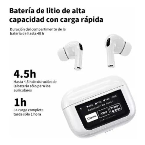 AUDIFONOS CON PANTALLA ANC/ENC